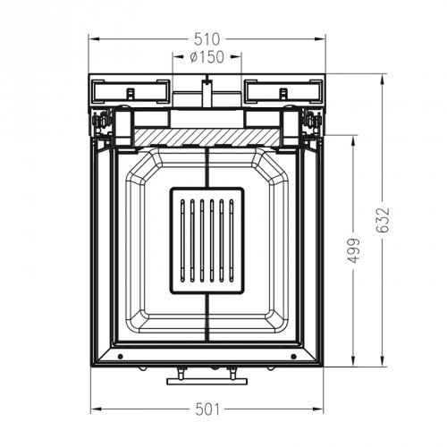 Каминная топка Spartherm Arte U-50h 4S_1 Каминная топка Spartherm Arte U-50h 4S_1