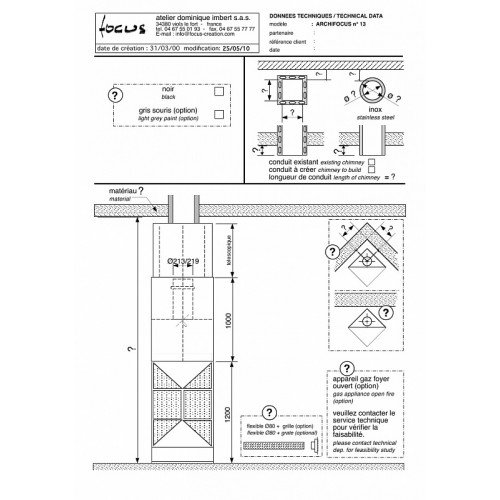 Камин дровяной Focus Archifocus_2 Камин дровяной Focus Archifocus_2