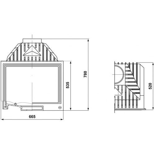 Каминная топка Tarnava Professional Comfort 21_1 Каминная топка Tarnava Professional Comfort 21_1