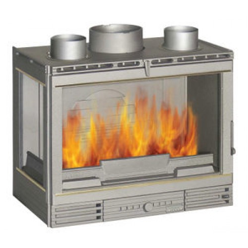 Каминная топка Laudel Гранд Визьон турбо 700 Стекло слева_0 Каминная топка Laudel Гранд Визьон турбо 700 Стекло слева_0