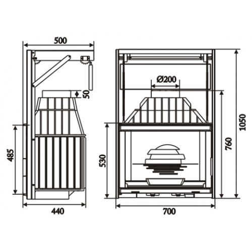 Каминная топка Laudel 700 Grand Vision Relevable (Гранд Визьон Контргруз)_1 Каминная топка Laudel 700 Grand Vision Relevable (Гранд Визьон Контргруз)_1