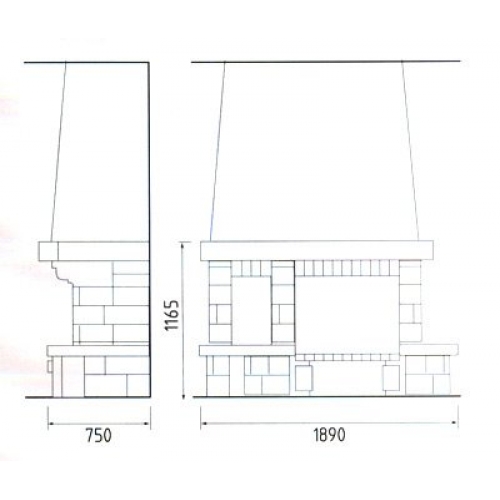 Каминная облицовка Supra Aubusson_1 Каминная облицовка Supra Aubusson_1