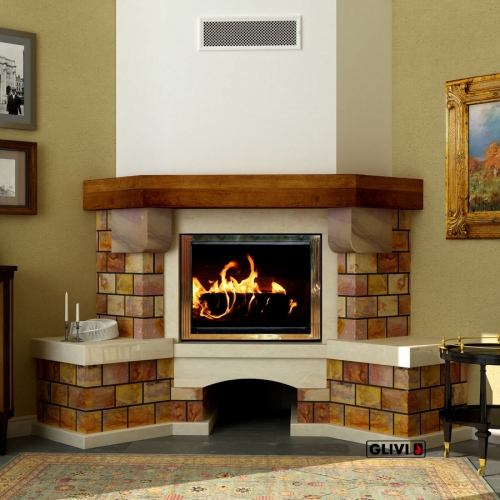 Каминная облицовка Glivi Несвиж П_0 Каминная облицовка Glivi Несвиж П_0