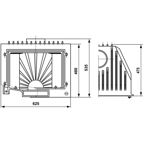 Каминная топка Tarnava Universal Premium 14_1 Каминная топка Tarnava Universal Premium 14_1