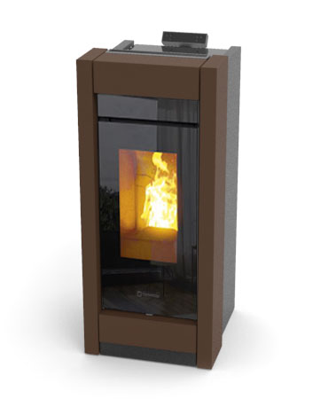 Пеллетный камин THERMOROSSI AROMY IDRA METALCOLOR 14_4 Пеллетный камин THERMOROSSI AROMY IDRA METALCOLOR 14_4