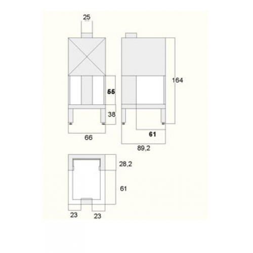 Каминная топка Grilli Caminetti AF2000 – TX – VT 81_1 Каминная топка Grilli Caminetti AF2000 – TX – VT 81_1