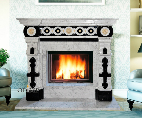 Мраморный портал Olimp Англия (Crema Nova)_0 Мраморный портал Olimp Англия (Crema Nova)_0