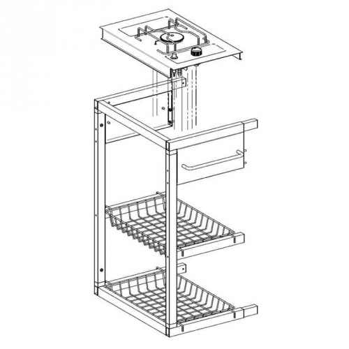Газовый гриль Palazzetti Mr. Chef, модуль «Плита»_1 Газовый гриль Palazzetti Mr. Chef, модуль «Плита»_1