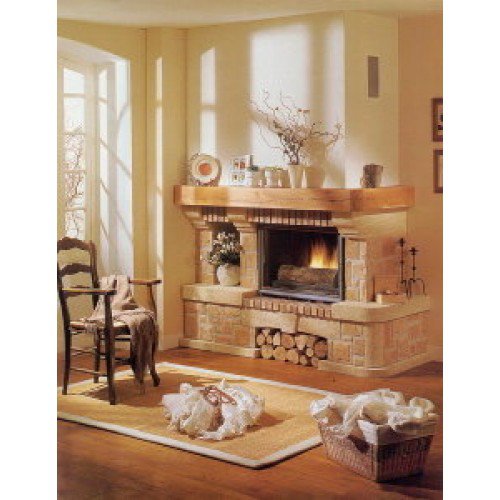 Каминная облицовка La Romaine Brabant Пристенная_0 Каминная облицовка La Romaine Brabant Пристенная_0