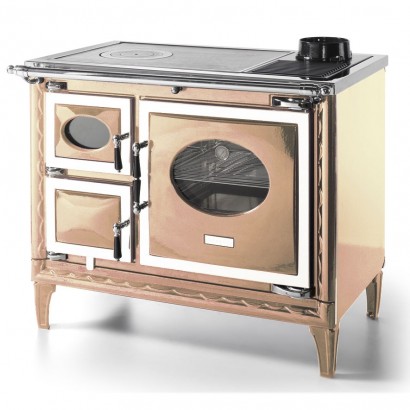 Печь-плита NANSA II H, гидроконтур, чугун, хром, бежевая жемчужина (Hergom)_0 Печь-плита NANSA II H, гидроконтур, чугун, хром, бежевая жемчужина (Hergom)_0