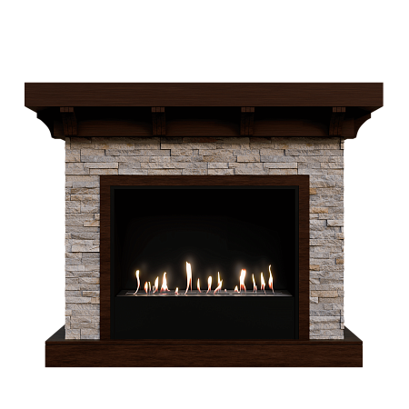 Firezo Chalet 60, Темный дуб_1 Firezo Chalet 60, Темный дуб_1