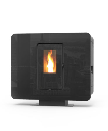 Пеллетный камин c канальным отоплением THERMOROSSI SLIMQUADRO 11_2 Пеллетный камин c канальным отоплением THERMOROSSI SLIMQUADRO 11_2
