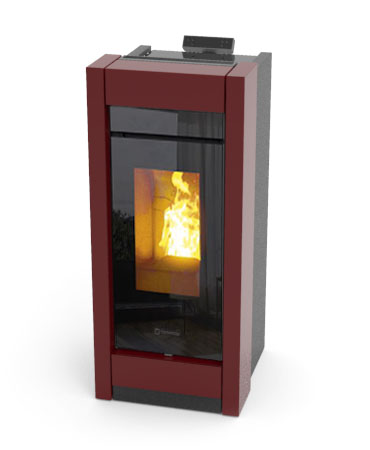 Пеллетный камин THERMOROSSI AROMY IDRA METALCOLOR 14_5 Пеллетный камин THERMOROSSI AROMY IDRA METALCOLOR 14_5