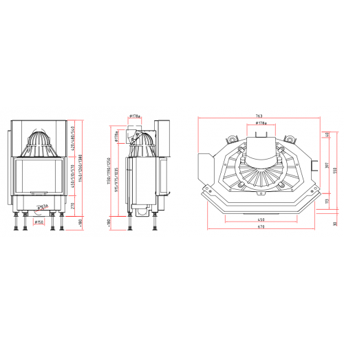 Каминная топка Schmid Pano 6757 h_1 Каминная топка Schmid Pano 6757 h_1