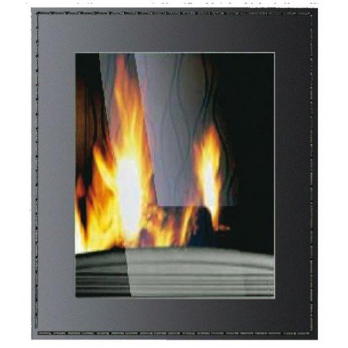 Каминная топка Invicta Decor Cuir vertical (Декор Куир вертикальная)_0 Каминная топка Invicta Decor Cuir vertical (Декор Куир вертикальная)_0