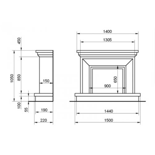 Каминная Облицовка Larearte Otilia_1 Каминная Облицовка Larearte Otilia_1