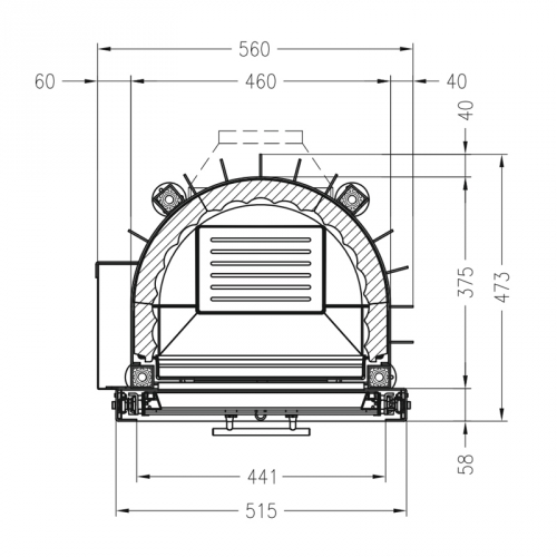 Каминная топка Spartherm Mini R1Vh 4S_2 Каминная топка Spartherm Mini R1Vh 4S_2