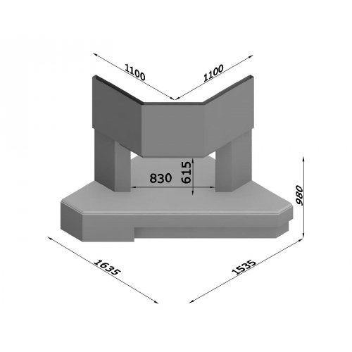 Каминная облицовка Glivi Атланта_1 Каминная облицовка Glivi Атланта_1