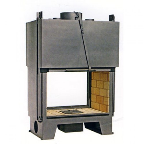 Каминная топка TOTEM Recto Frontal 1000 Verso Battant_0 Каминная топка TOTEM Recto Frontal 1000 Verso Battant_0