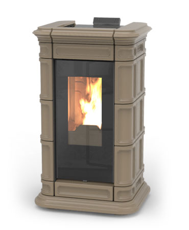 Пеллетный камин воздушный THERMOROSSI SAINT MORITZ SILENT 9_5 Пеллетный камин воздушный THERMOROSSI SAINT MORITZ SILENT 9_5