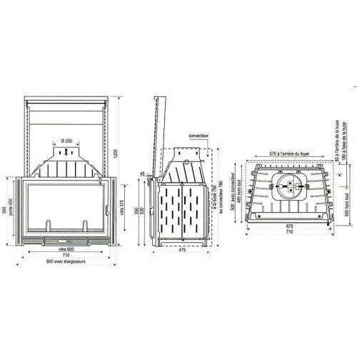 Каминная топка Seguin Sunflam 70_3 Каминная топка Seguin Sunflam 70_3