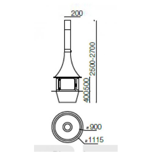 Камин Traforart Alexandra central_1 Камин Traforart Alexandra central_1