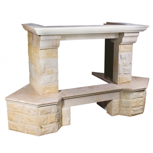 Каминная облицовка MadeIra Aster Cream_2 Каминная облицовка MadeIra Aster Cream_2