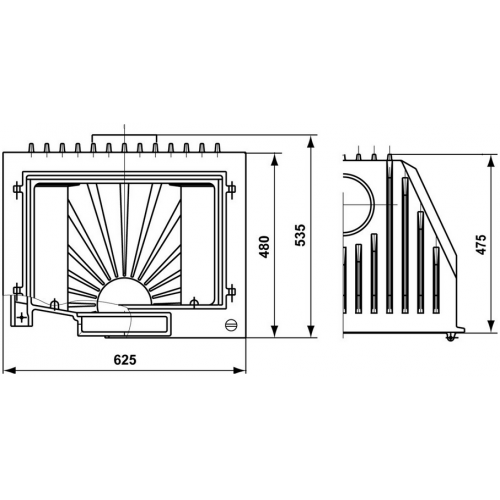 Каминная топка Tarnava Universal Cover 2 14_1 Каминная топка Tarnava Universal Cover 2 14_1
