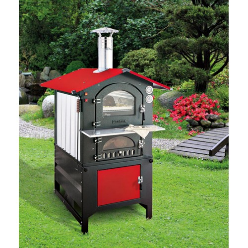 Печь-барбекю Fontana Rosso 80 (Россо 80)_1 Печь-барбекю Fontana Rosso 80 (Россо 80)_1