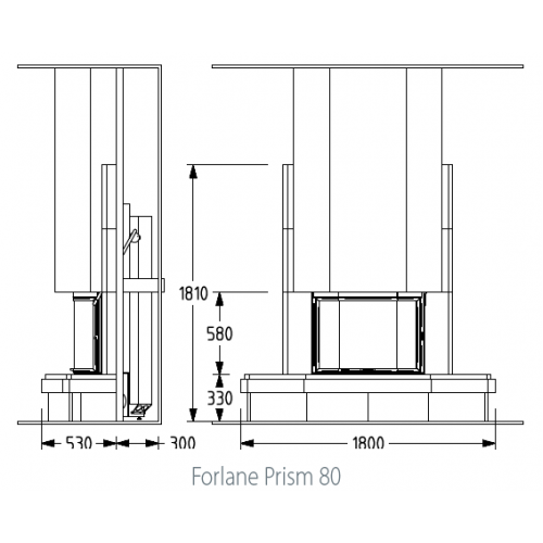 Каминная облицовка Supra Forlane pris 80_1 Каминная облицовка Supra Forlane pris 80_1