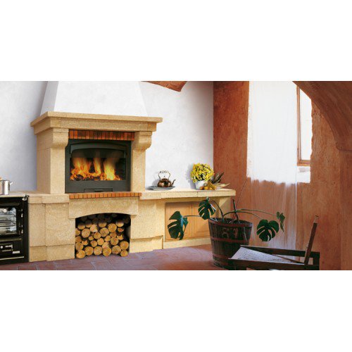 Каминная топка Hergom Asador H04/100 (без дверки, без стекла)_1 Каминная топка Hergom Asador H04/100 (без дверки, без стекла)_1