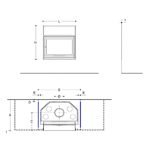 Каминная облицовка Piazzetta Colonia_1 Каминная облицовка Piazzetta Colonia_1