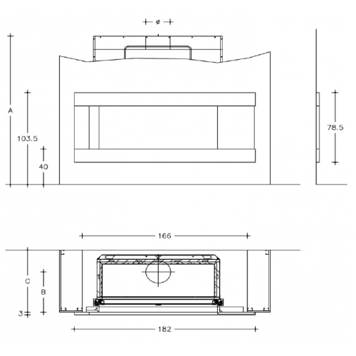 Каминная облицовка Piazzetta Taranto_1 Каминная облицовка Piazzetta Taranto_1