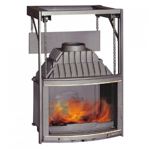 Каминная топка Laudel Panoramique 700 Relevable (панорамик контргруз)_0 Каминная топка Laudel Panoramique 700 Relevable (панорамик контргруз)_0