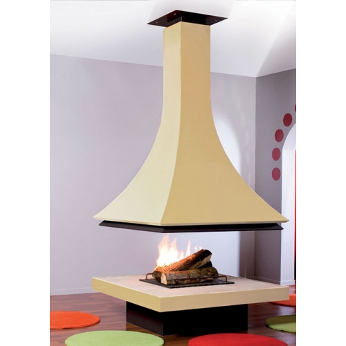 Камин JC Bordelet Julietta 985 color centrale (центральный, с открытым очагом)_0 Камин JC Bordelet Julietta 985 color centrale (центральный, с открытым очагом)_0