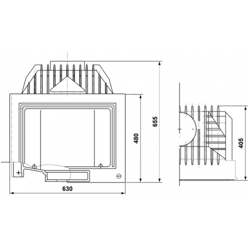 Каминная топка Tarnava Professional Max Charmony 15_1 Каминная топка Tarnava Professional Max Charmony 15_1