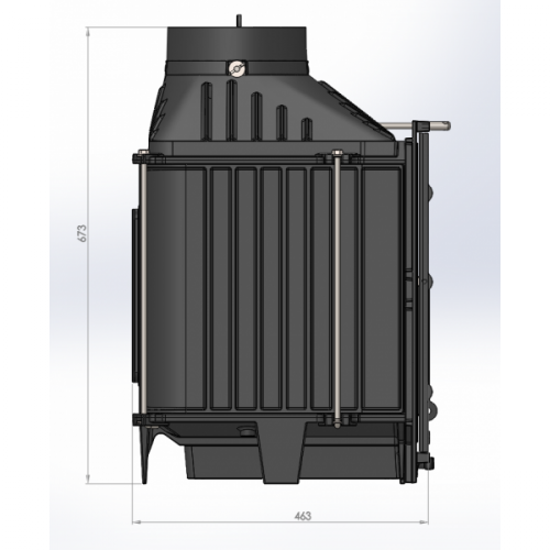 Каминная топка LK 700_3 Каминная топка LK 700_3