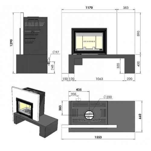 Камин Chazelles Singapour_1 Камин Chazelles Singapour_1