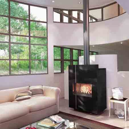 Печь-камин XS03 Noir, черный (Axis)_0 Печь-камин XS03 Noir, черный (Axis)_0