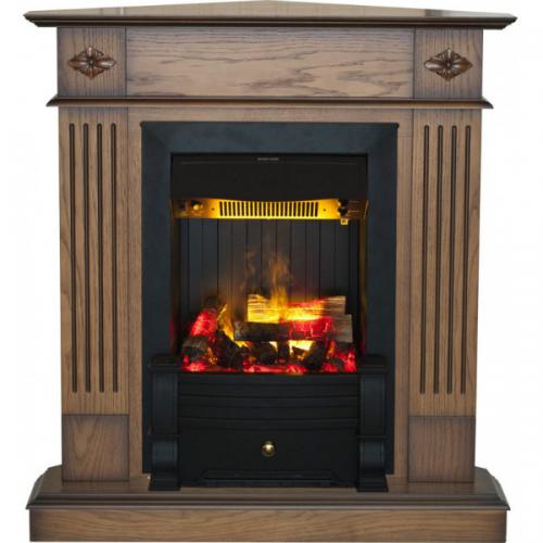 RealFlame Brighton Corner очаг 3D Volcano античный дуб угловой_1 RealFlame Brighton Corner очаг 3D Volcano античный дуб угловой_1