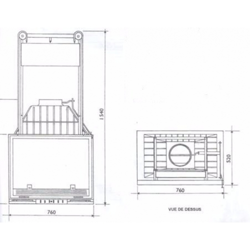 Каминная топка Fabrilor Deco 805 EPI DO BR_1 Каминная топка Fabrilor Deco 805 EPI DO BR_1