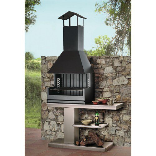 Угольный гриль Rocal Palma 75 (уличный)_2 Угольный гриль Rocal Palma 75 (уличный)_2