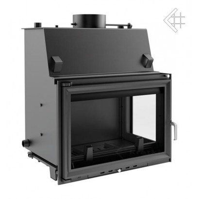 Каминная топка Oliwia/PW/BP/22/W/Z с водяным контуром стекло справа, змеевик_0 Каминная топка Oliwia/PW/BP/22/W/Z с водяным контуром стекло справа, змеевик_0