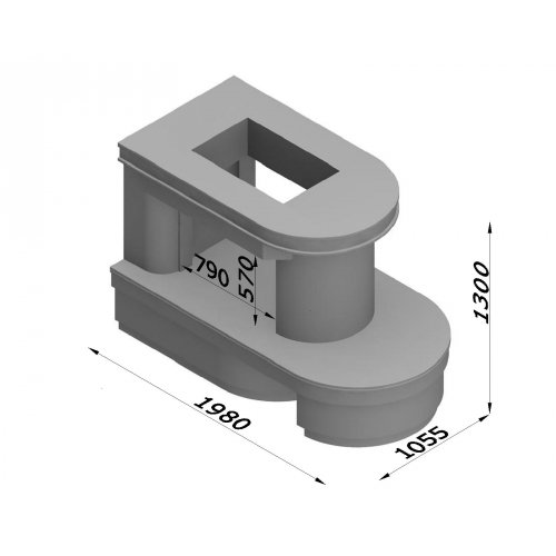 Каминная облицовка Glivi Пилот_1 Каминная облицовка Glivi Пилот_1