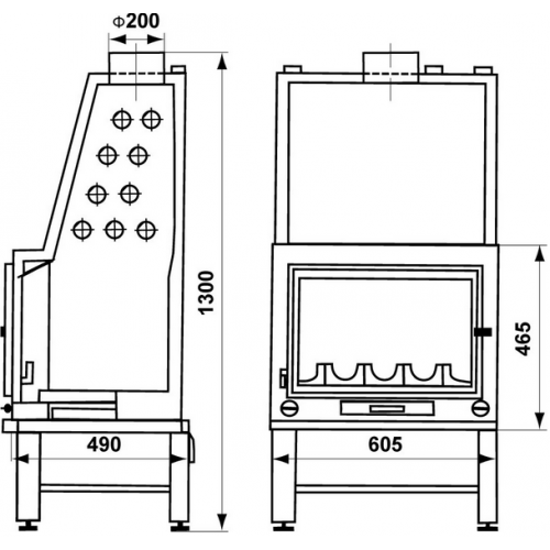 Каминная топка Tarnava AquaTar Comfort 20_1 Каминная топка Tarnava AquaTar Comfort 20_1