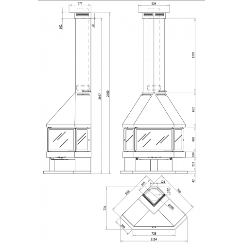 Камин Rocal Estela_1 Камин Rocal Estela_1