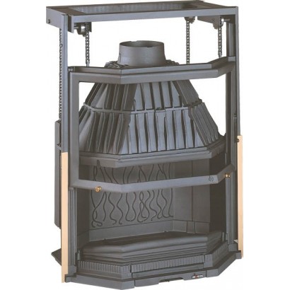 Каминная топка Invicta prismatique 850 контргруз_0 Каминная топка Invicta prismatique 850 контргруз_0