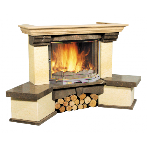 Каминная облицовка Bella Italia Capri (Капри) Угловая NS_0 Каминная облицовка Bella Italia Capri (Капри) Угловая NS_0