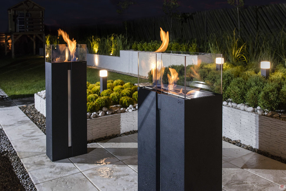 Акция на уличные камины