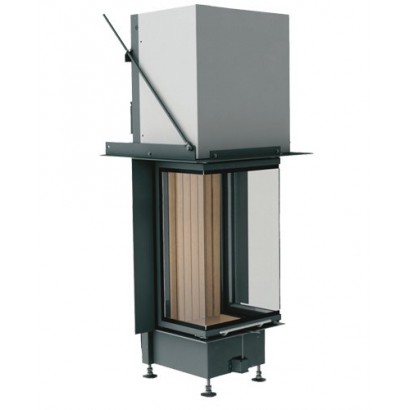 Brunner panorama-kamin 70/25/40/25, рамка широкая черная_0 Brunner panorama-kamin 70/25/40/25, рамка широкая черная_0